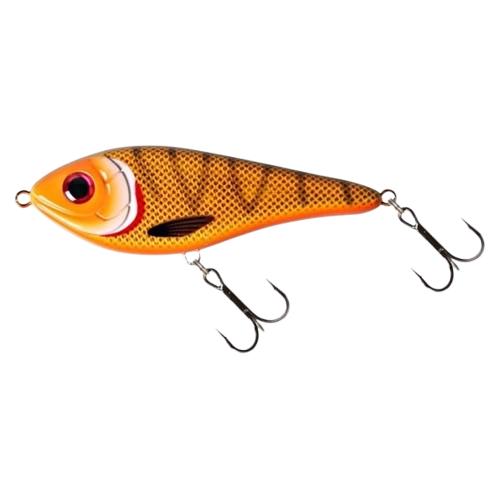 View of Swimbaits Strike Pro Buster Swimbait Dirty Rio Tetra available at EZOKO Fishing