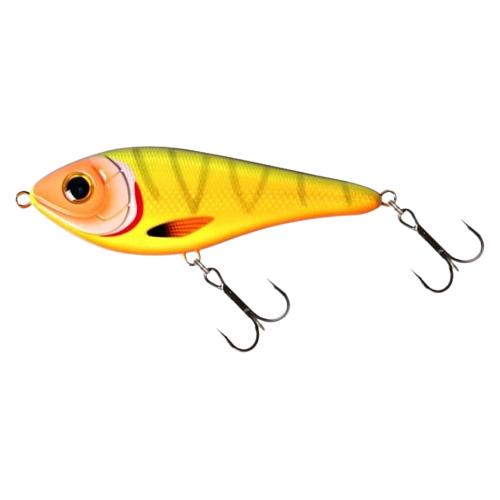 View of Swimbaits Strike Pro Buster Swimbait Neon Tiger Tetra available at EZOKO Fishing