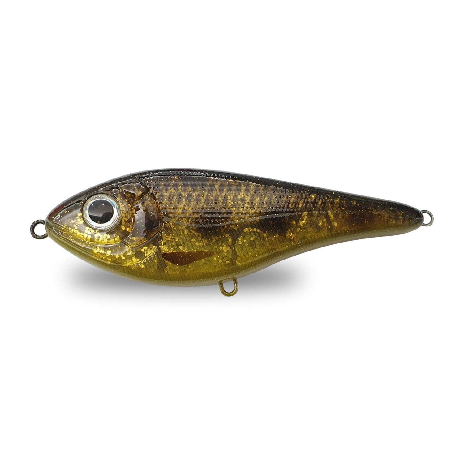 View of Swimbaits Strike Pro Buster Swimbait Spotted Bullhead available at EZOKO Fishing
