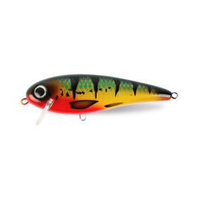 View of Crankbaits Strike Pro Jonny Vobbler 15cm Crankbait Red Perch available at EZOKO Pike and Musky Shop