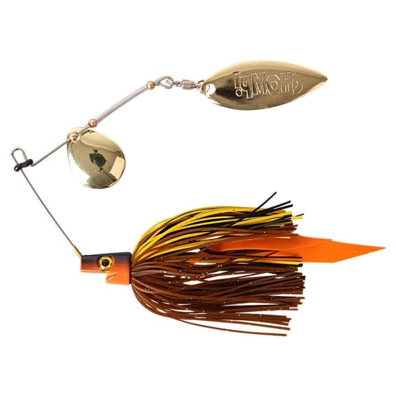 View of Spinnerbaits Strike Pro Pig Chopper Spinnerbait Pumpkin Chart available at EZOKO Fishing