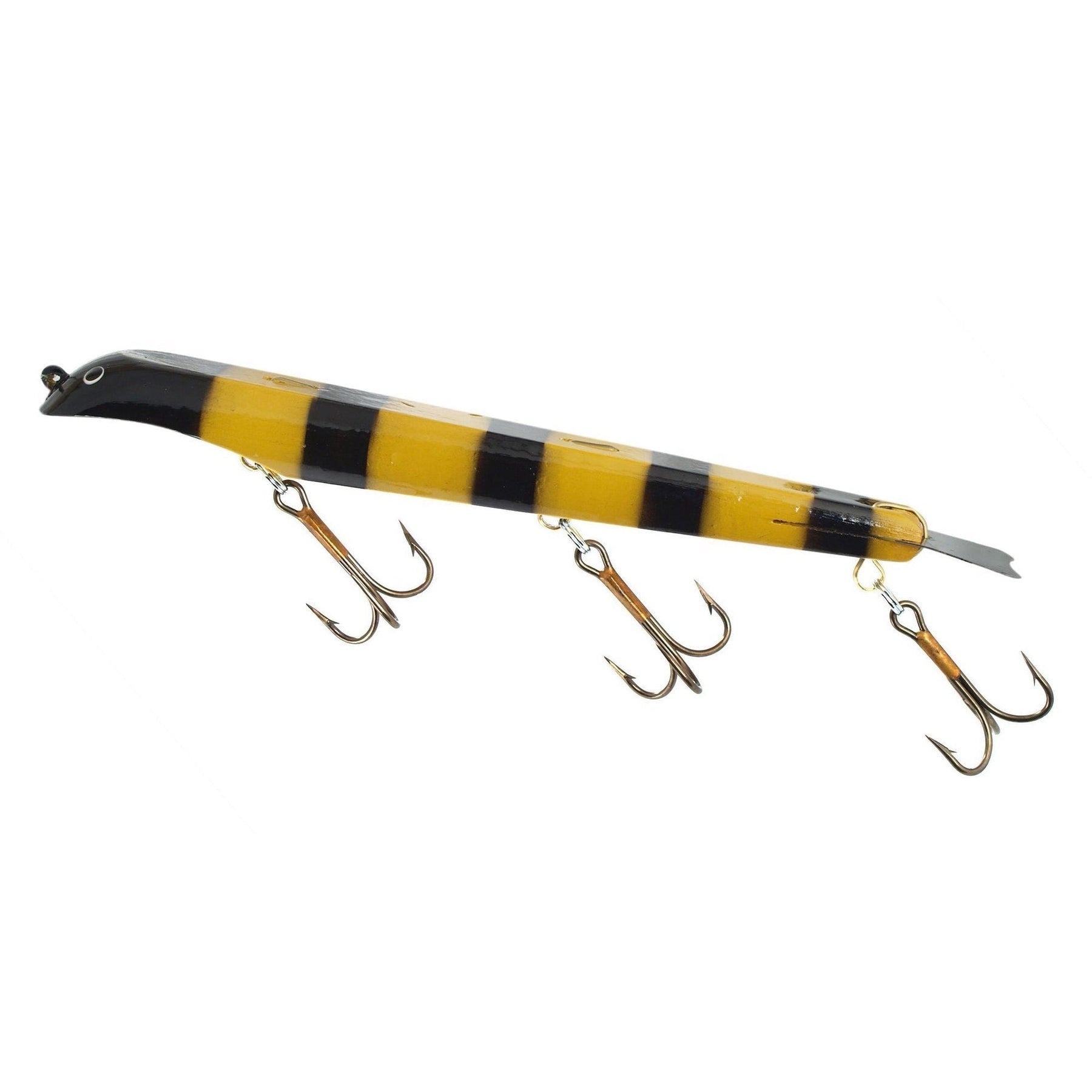 View of Dive_And_Rise Suick Non-Weighted Thriller 10" Dive And Rise Bait Jail Bird available at EZOKO Pike and Musky Shop