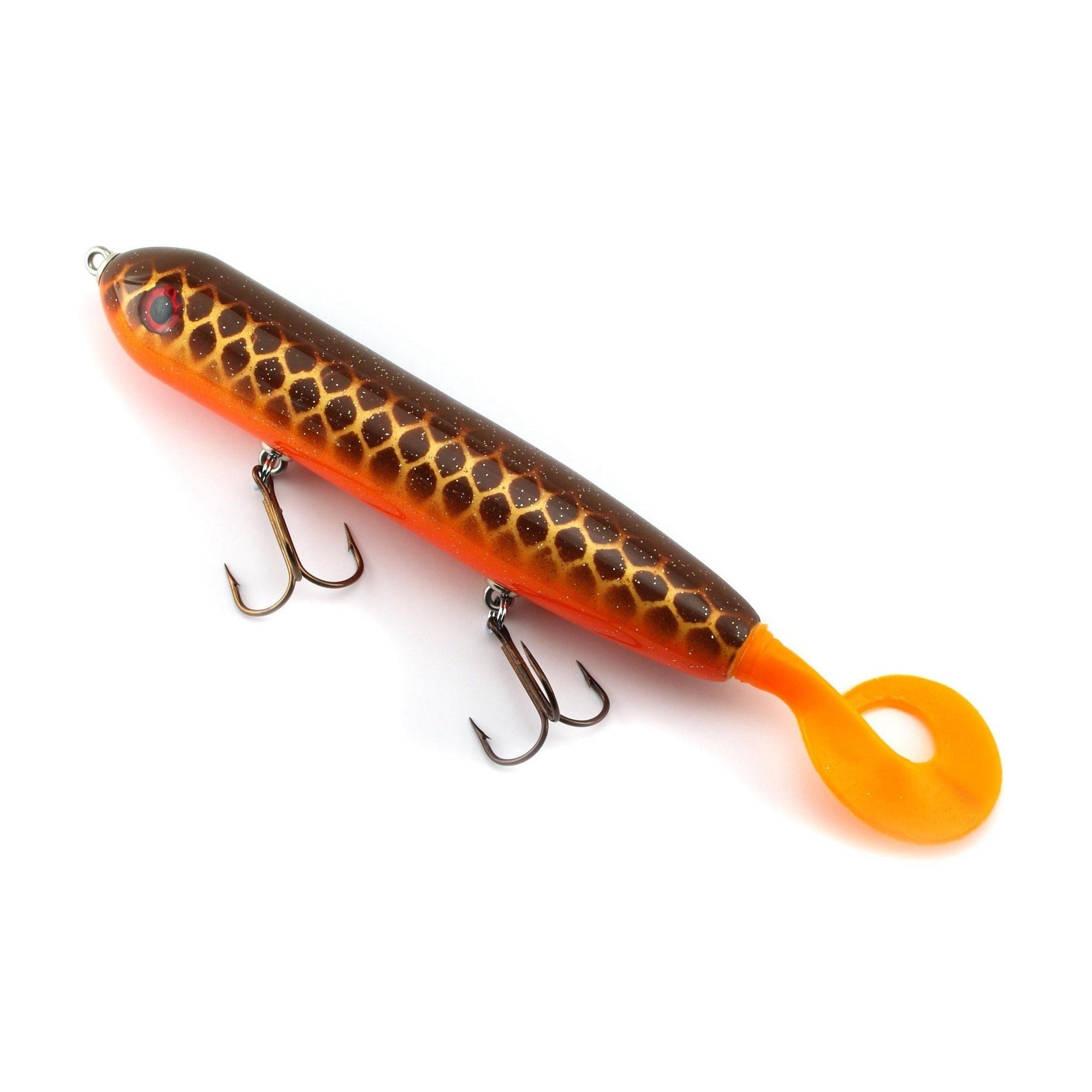 View of Jerk-Glide_Baits Suick Wabull Wild Action 8" Carp available at EZOKO Fishing