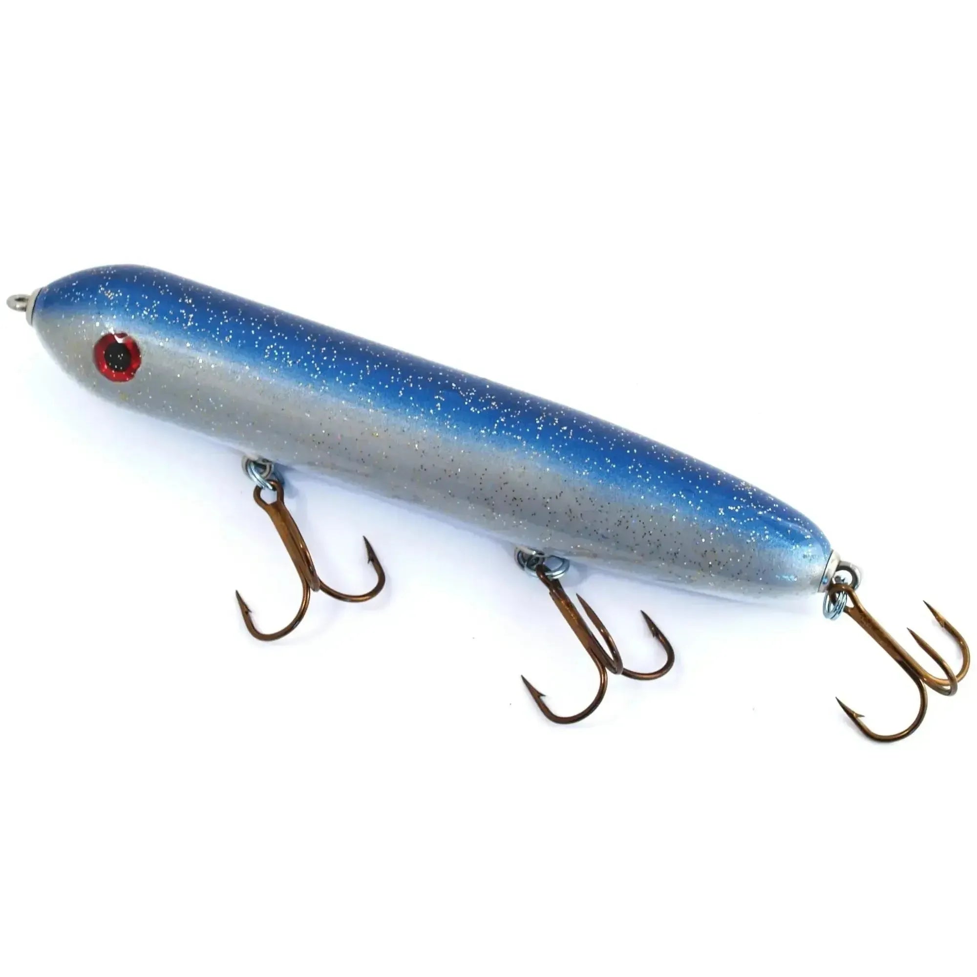 View of Topwater Suick Weagle 8" Topwater Blue/Silver available at EZOKO Fishing