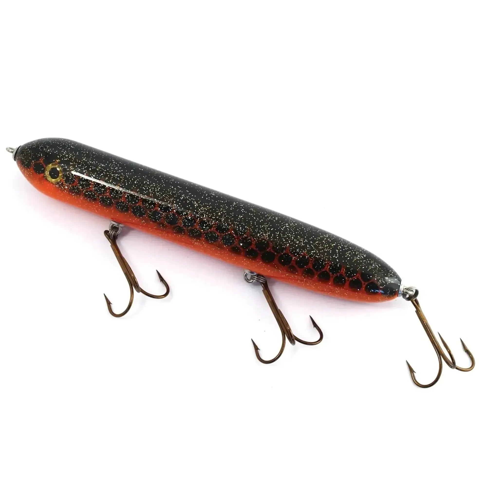 View of Topwater Suick Weagle 8" Topwater Stink Pumpkin available at EZOKO Fishing