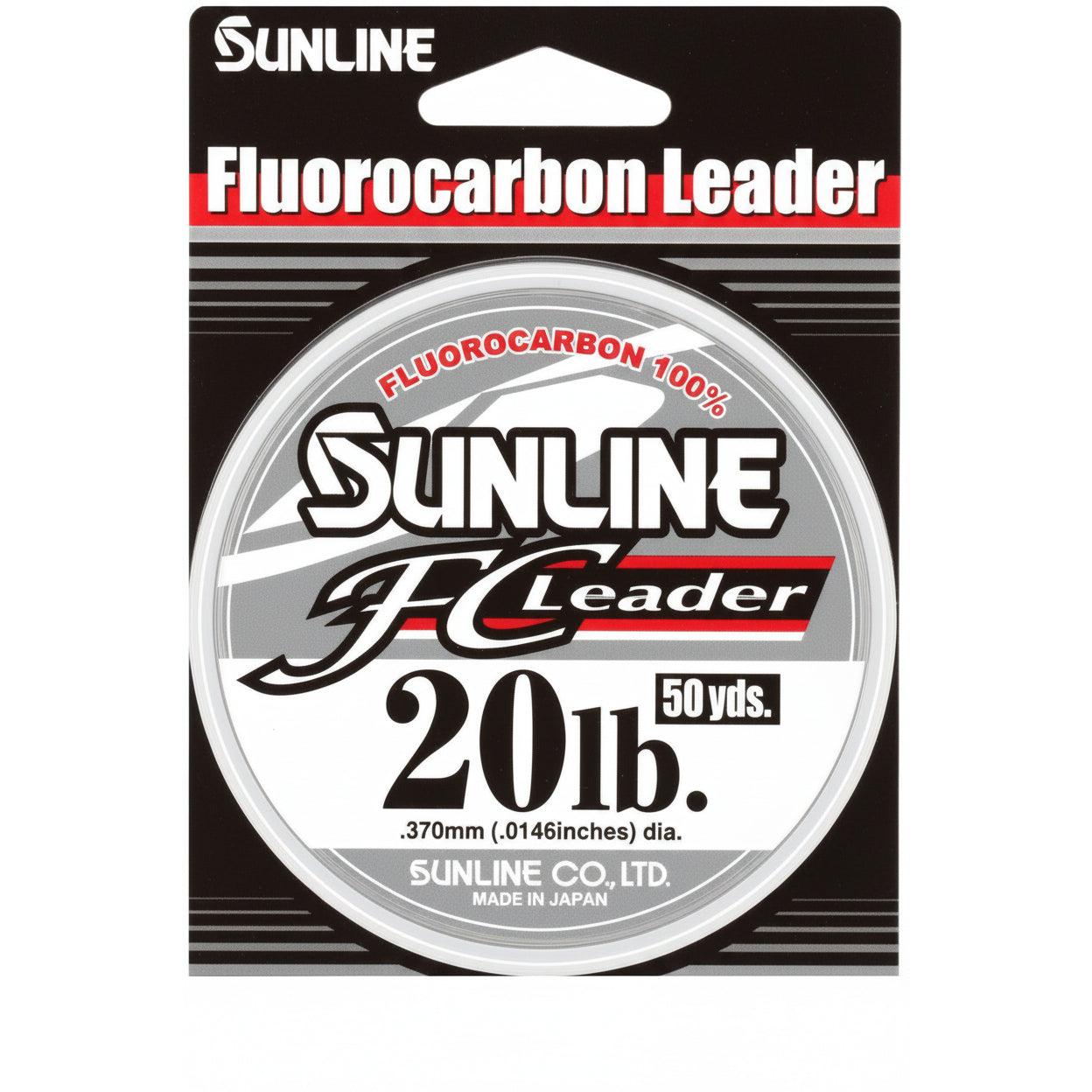 View of Fluorocarbon Sunline FC Leader Fluorocarbon available at EZOKO Fishing