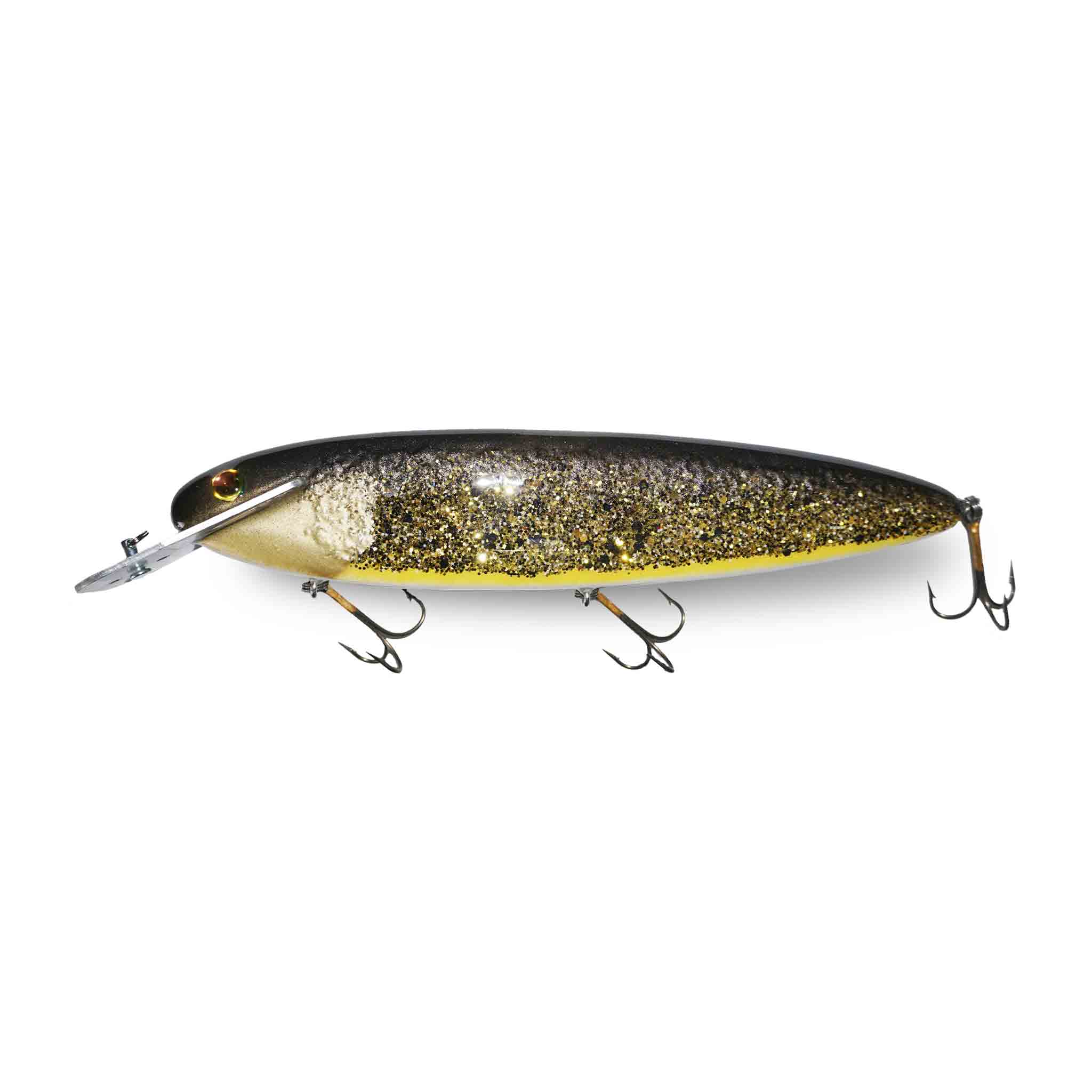 View of Crankbaits Supernatural Big Baits HeadLock 12" Walleye available at EZOKO Fishing