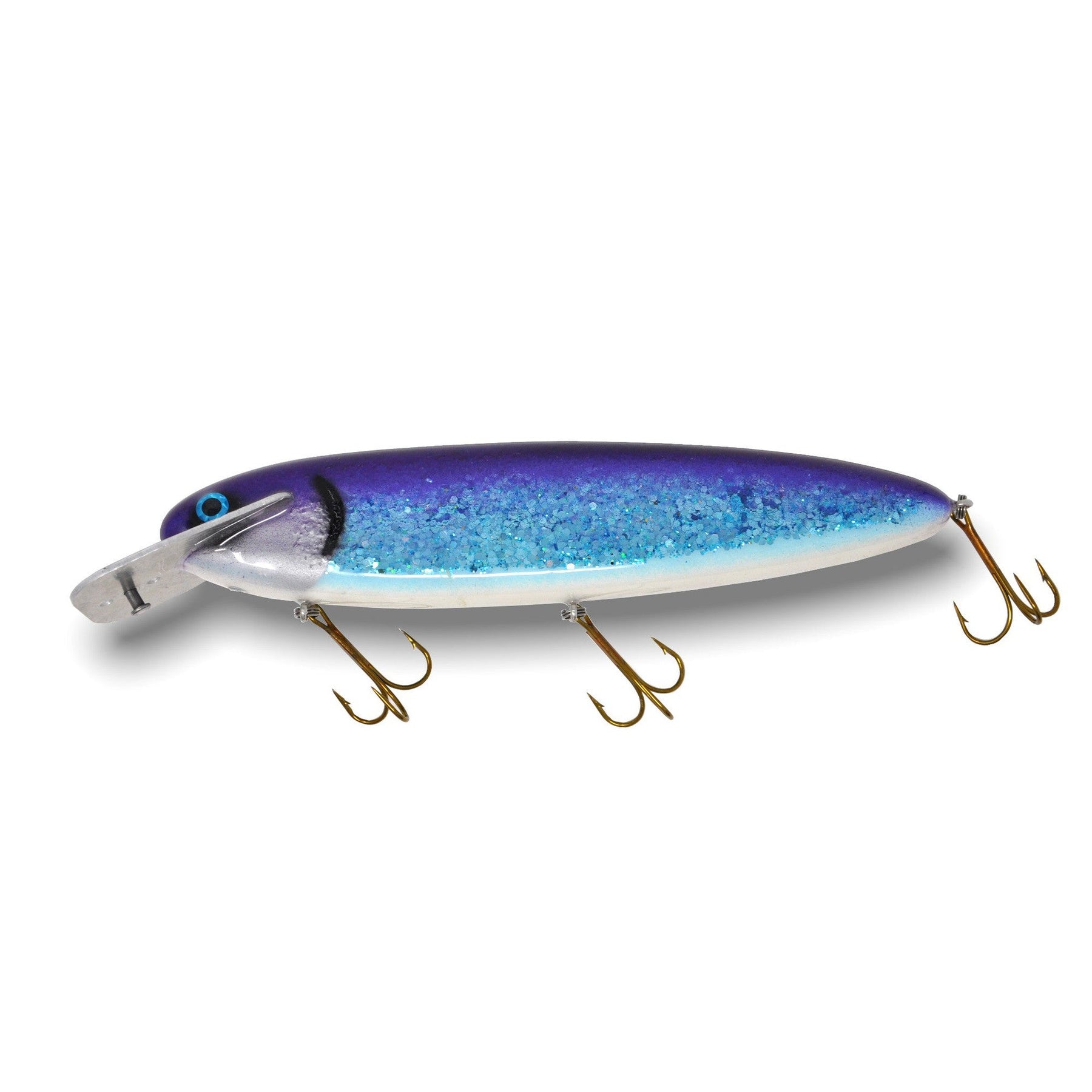 View of Crankbaits Supernatural Big Baits MattLock 12" Princess Party available at EZOKO Pike and Musky Shop
