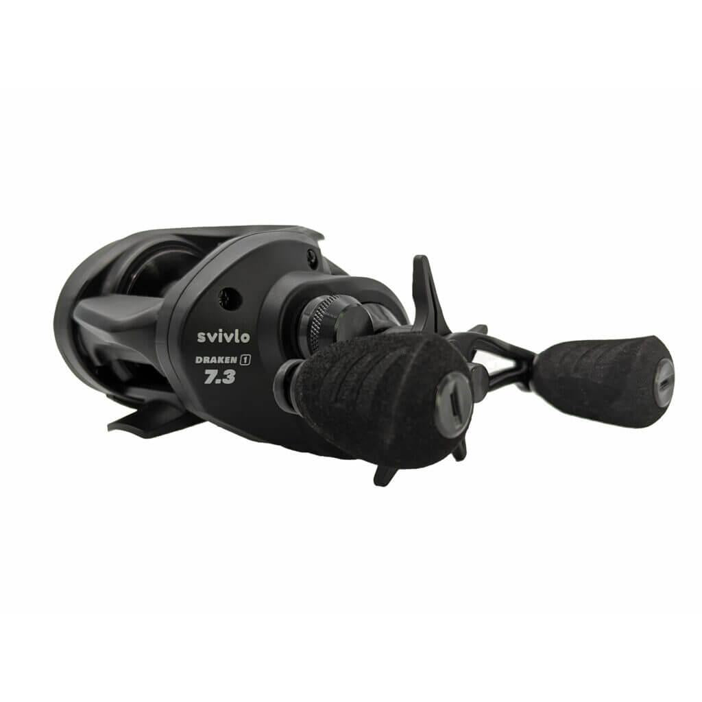 View of Baitcast_Reels Svivlo Draken ONE Baitcast Reel available at EZOKO Pike and Musky Shop