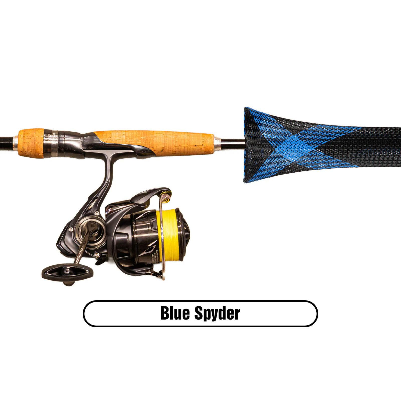 View of Rods-Reels-Accessories The Rod Glove Spinning STD (6,6' Up To 7,6') Blue Spyder available at EZOKO Fishing