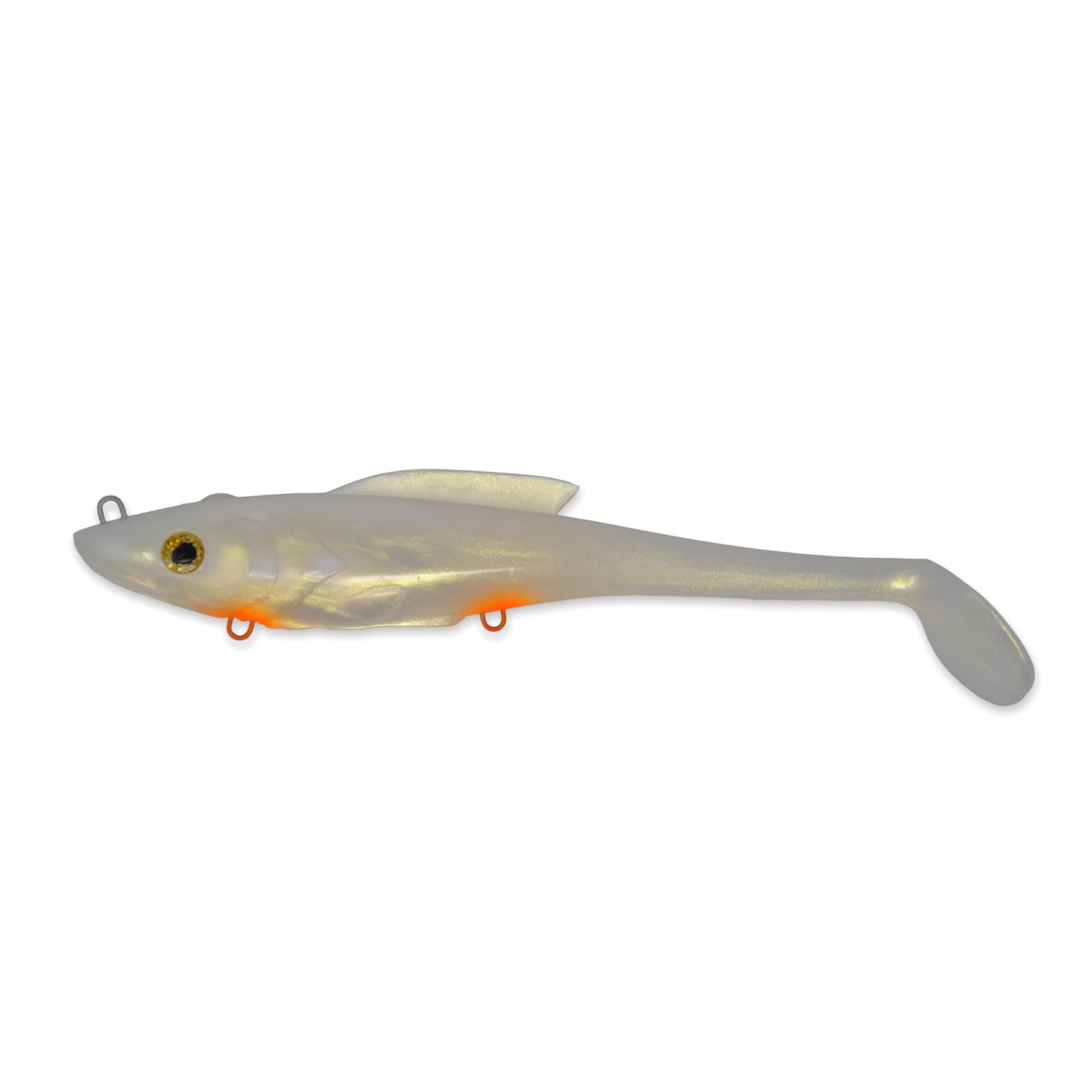 View of Swimbaits Toddy Tickle Baits 11" Warhammer 2026 Show colors Shift Shadowfax available at EZOKO Fishing