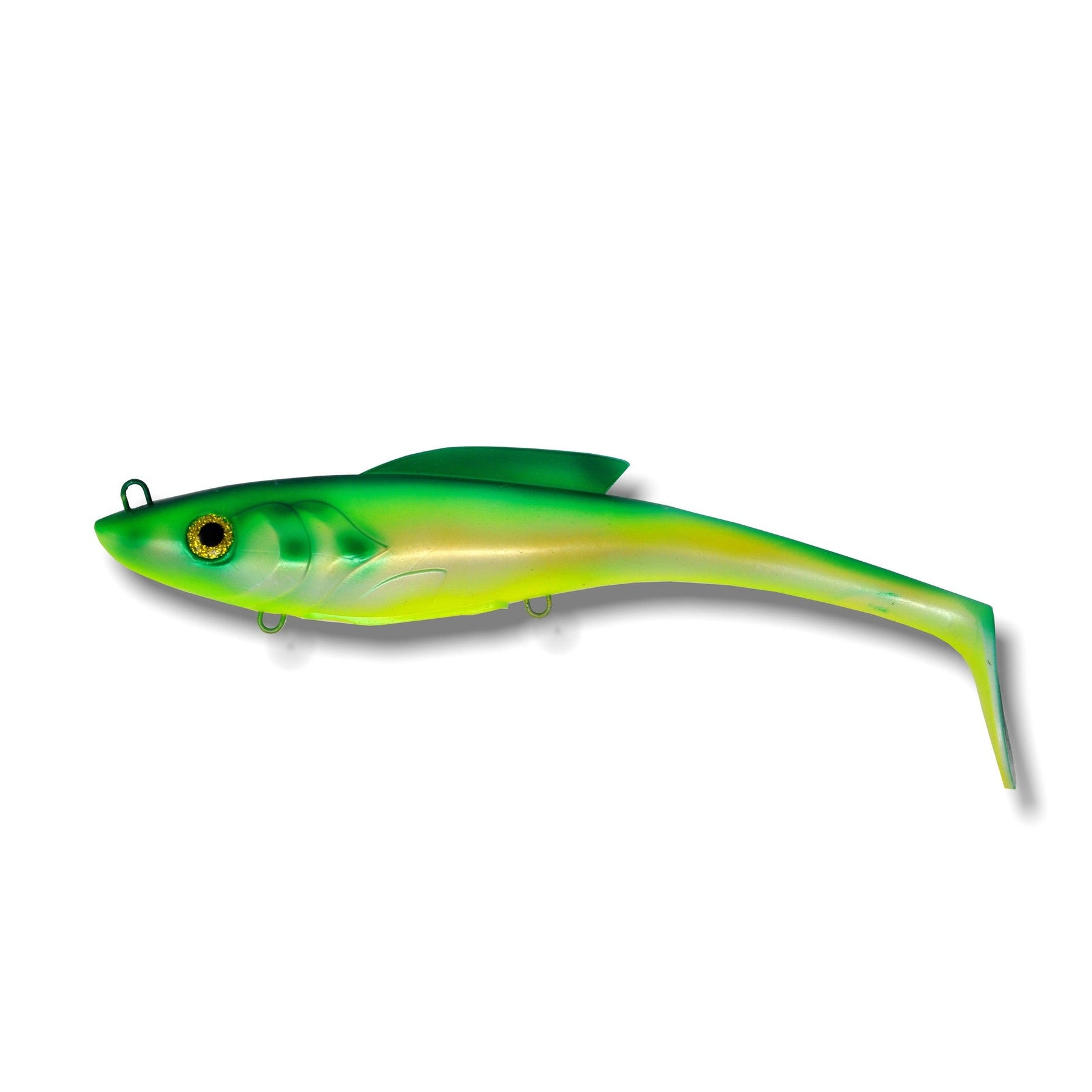 View of Swimbaits Toddy Tickle Baits 11" Warhammer Swimbait Marfff available at EZOKO Pike and Musky Shop