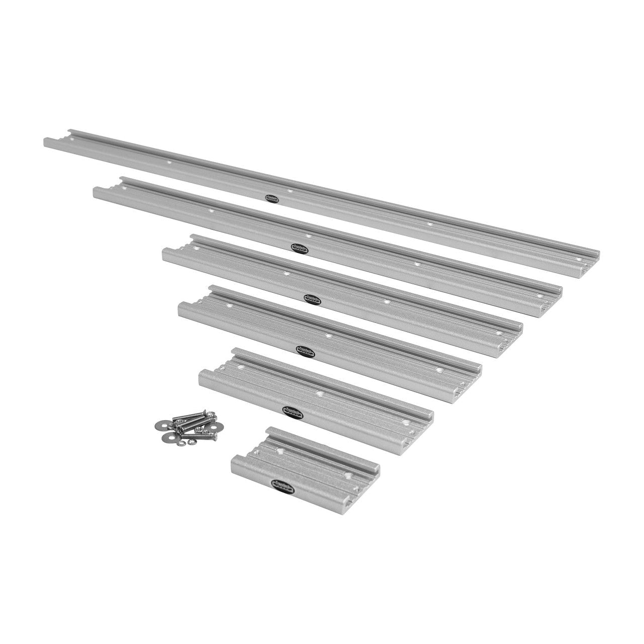 View of boating_accessories Traxstech Aluminium Mounting Track 6" available at EZOKO Pike and Musky Shop