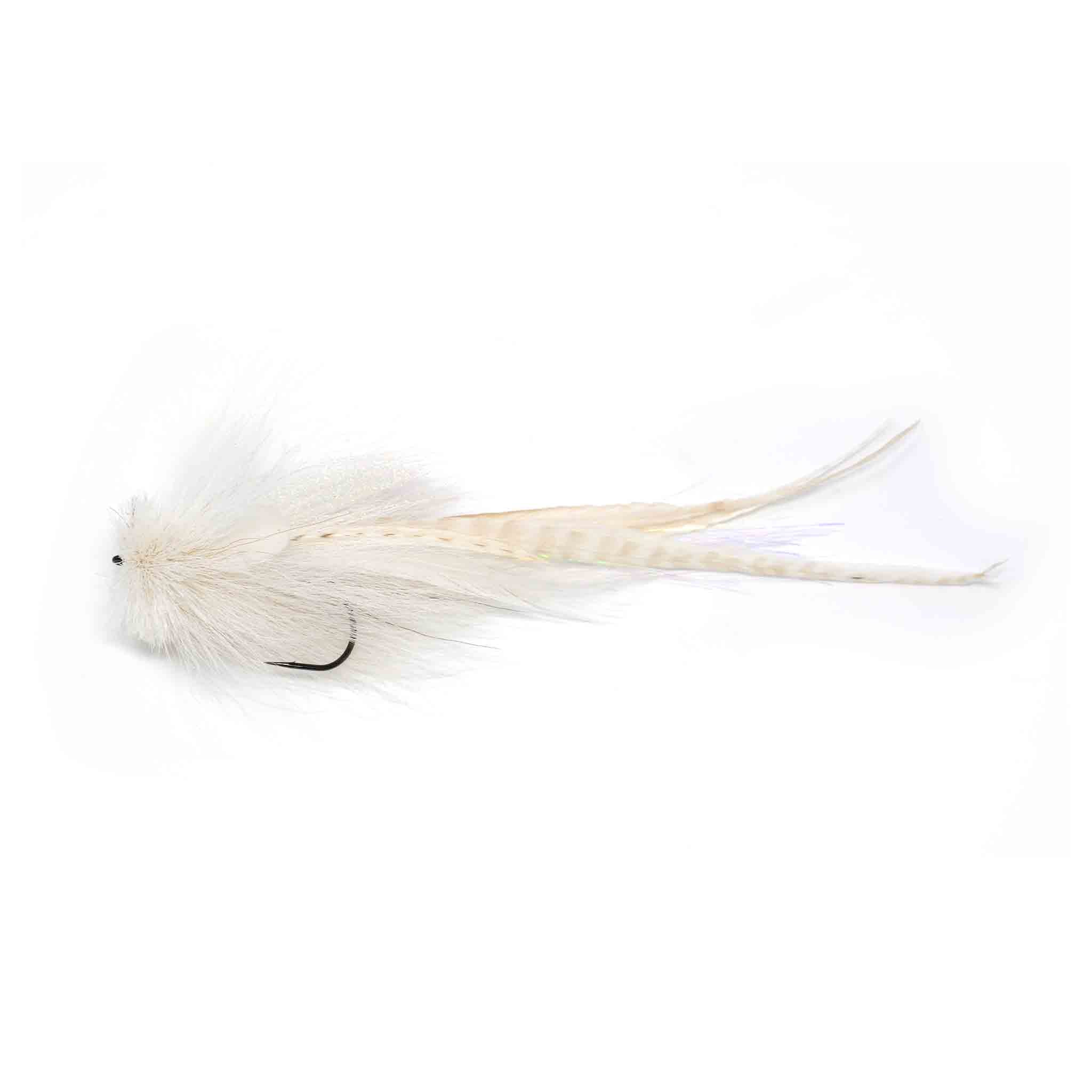 View of Flies Urban Fly Co. Single Buford Fly White available at EZOKO Fishing