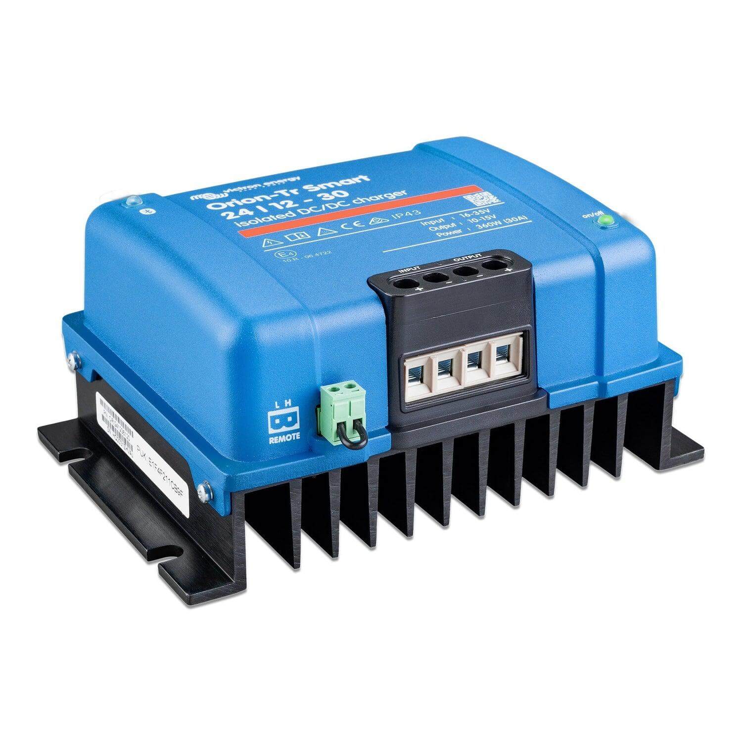 View of batteries_chargers Victron Orion Tr Smart DC-DC Marine Charger Isolated 12/12 30A - Bluetooth available at EZOKO Pike and Musky Shop