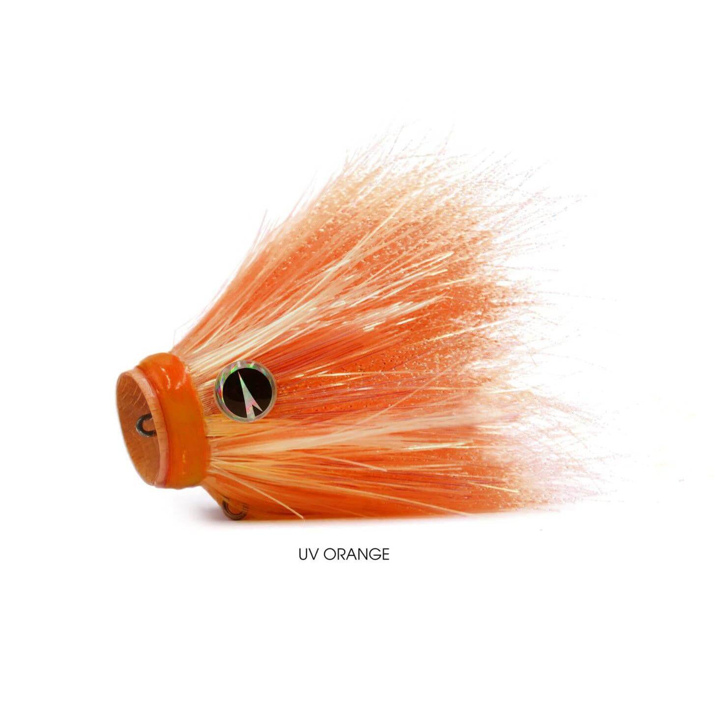 View of Lures_Add-on VMC Mustache Shallow UV Orange available at EZOKO Pike and Musky Shop