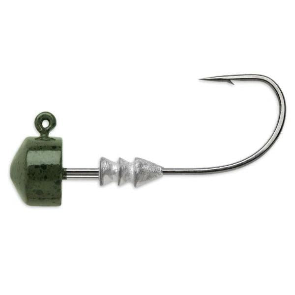 View of VMC Ned Rig Jig 3/16 Green Pumpkin available at EZOKO Fishing
