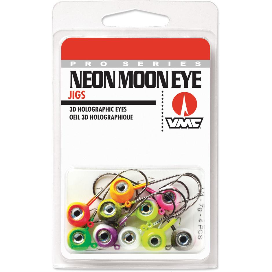 View of Jigs-Spoons VMC Neon Moon Eye Jig VMC 1/4 oz available at EZOKO Fishing