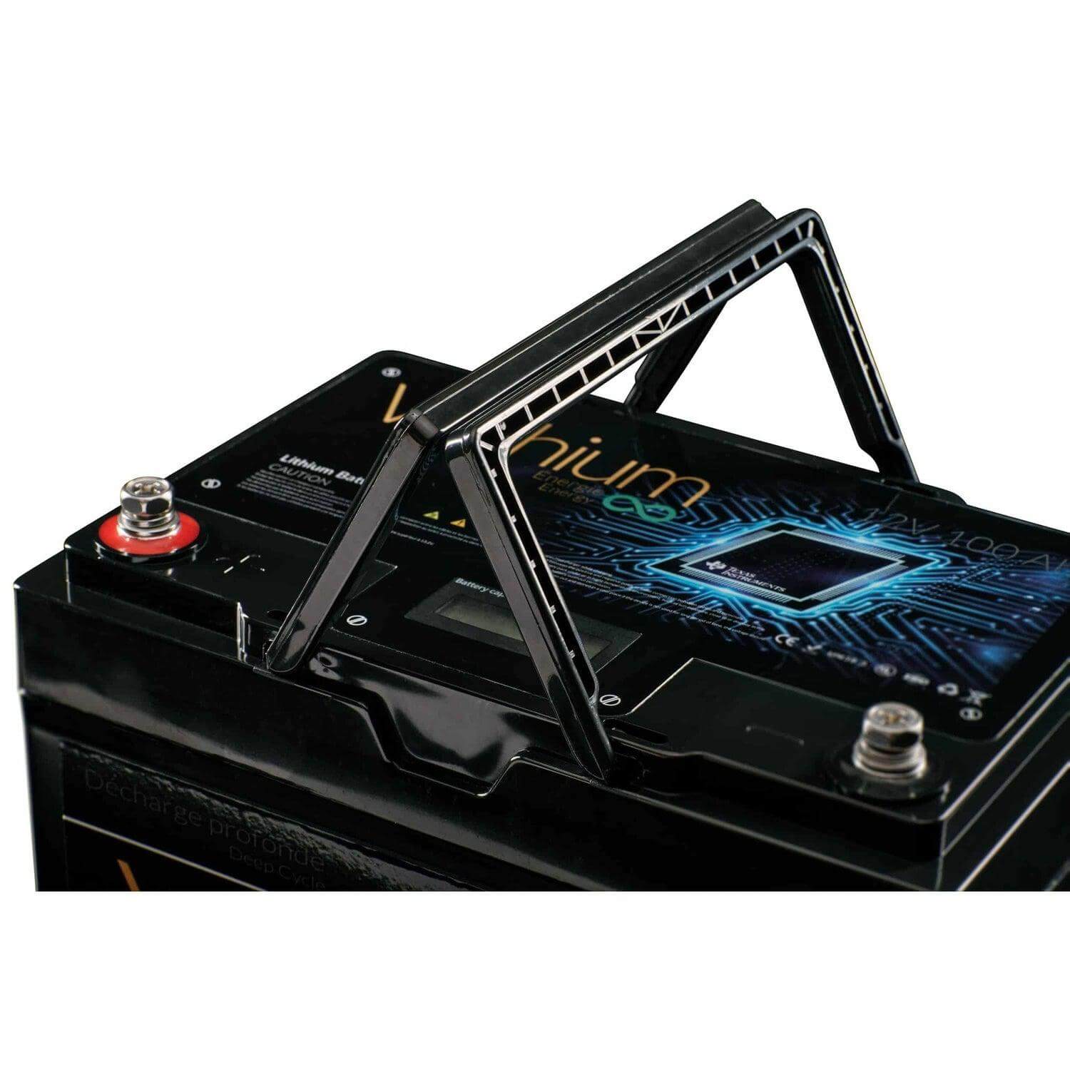 View of batteries_chargers Volthium Lithium Marine Battery 12V 100Ah - Low Temp Cut Off Protection available at EZOKO Pike and Musky Shop