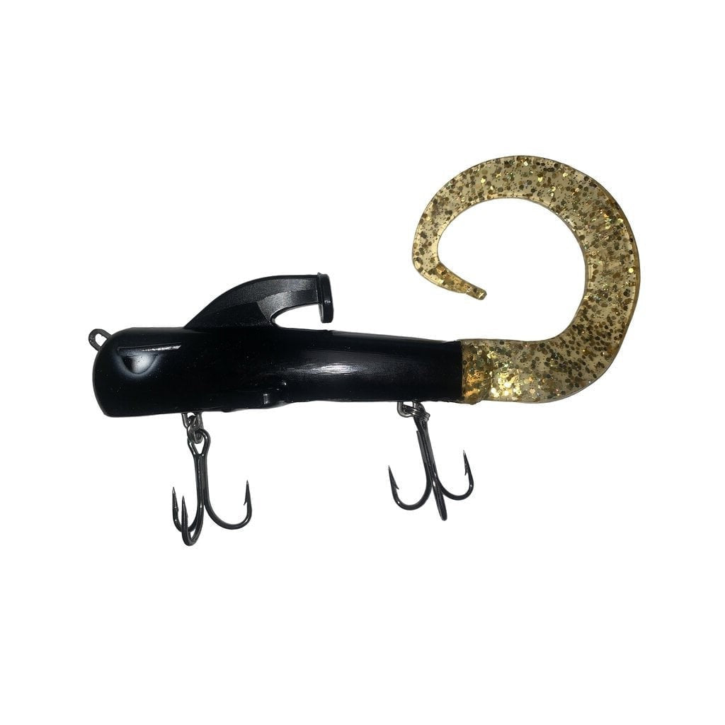 View of Rubber Water Wolf Lures Ratzilla Jr #3 available at EZOKO Pike and Musky Shop