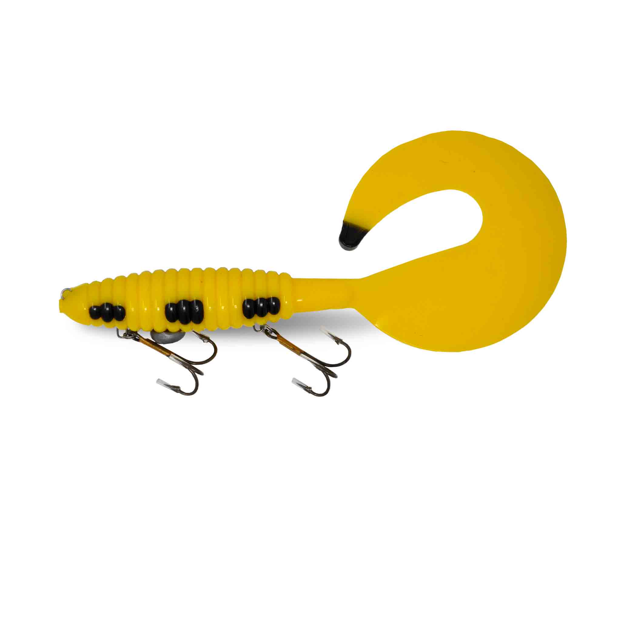 View of Rubber Whale Tail Plastics 11" Jailbird (Ezoko Custom) available at EZOKO Fishing