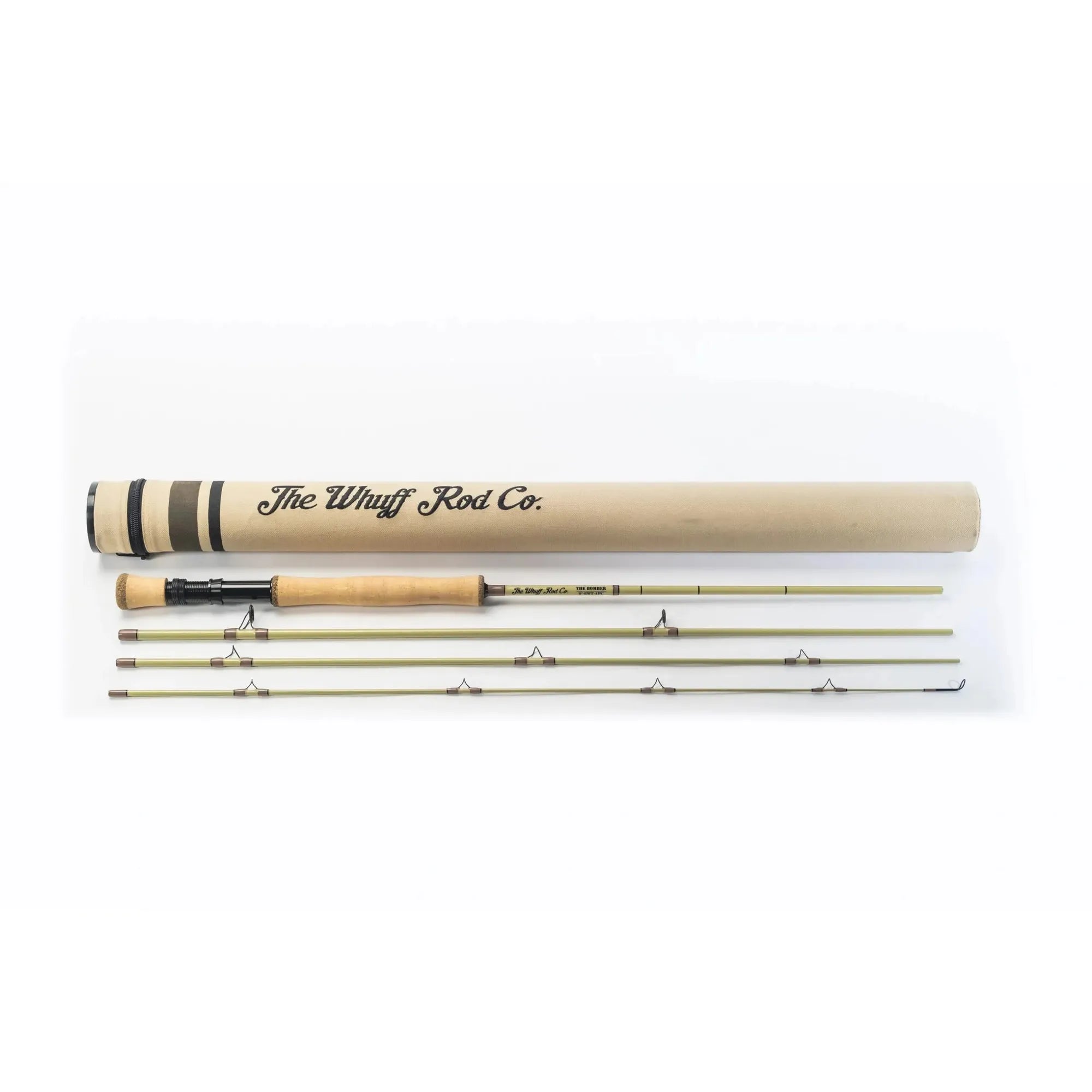 View of Whuff Rod Co The Bomber 8wt Fly Rod available at EZOKO Fishing