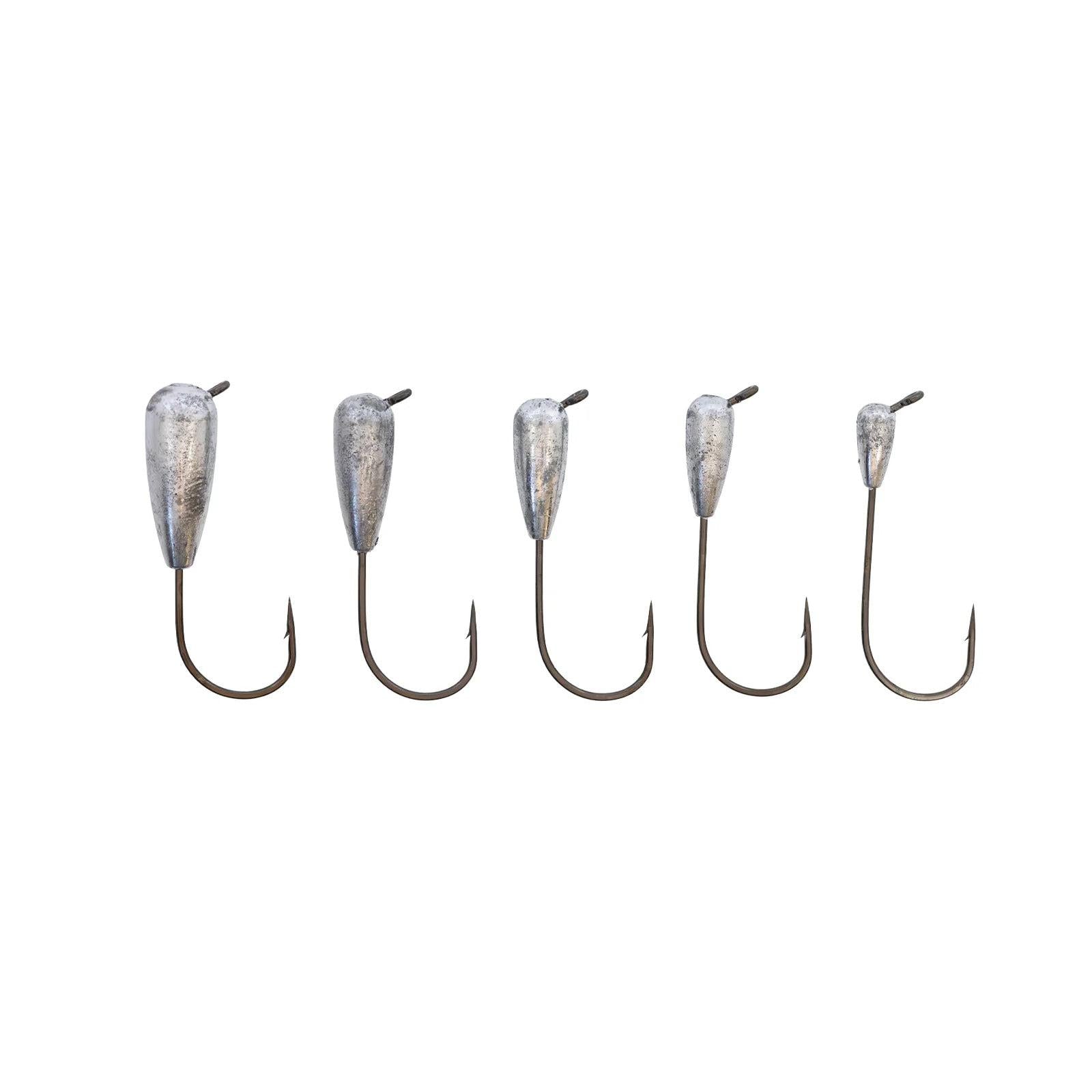 View of X Zone 60 degrees Tube Jig Head 3/4oz available at EZOKO Fishing