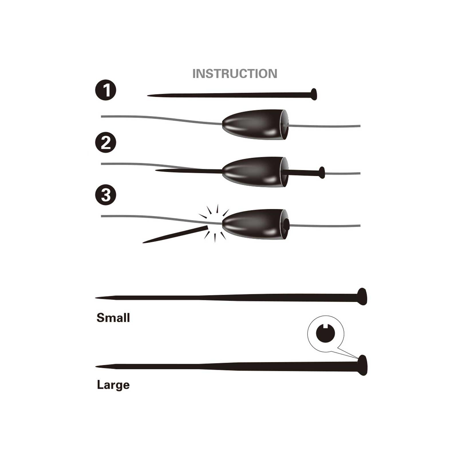 View of X Zone Rubber T-Stop available at EZOKO Fishing