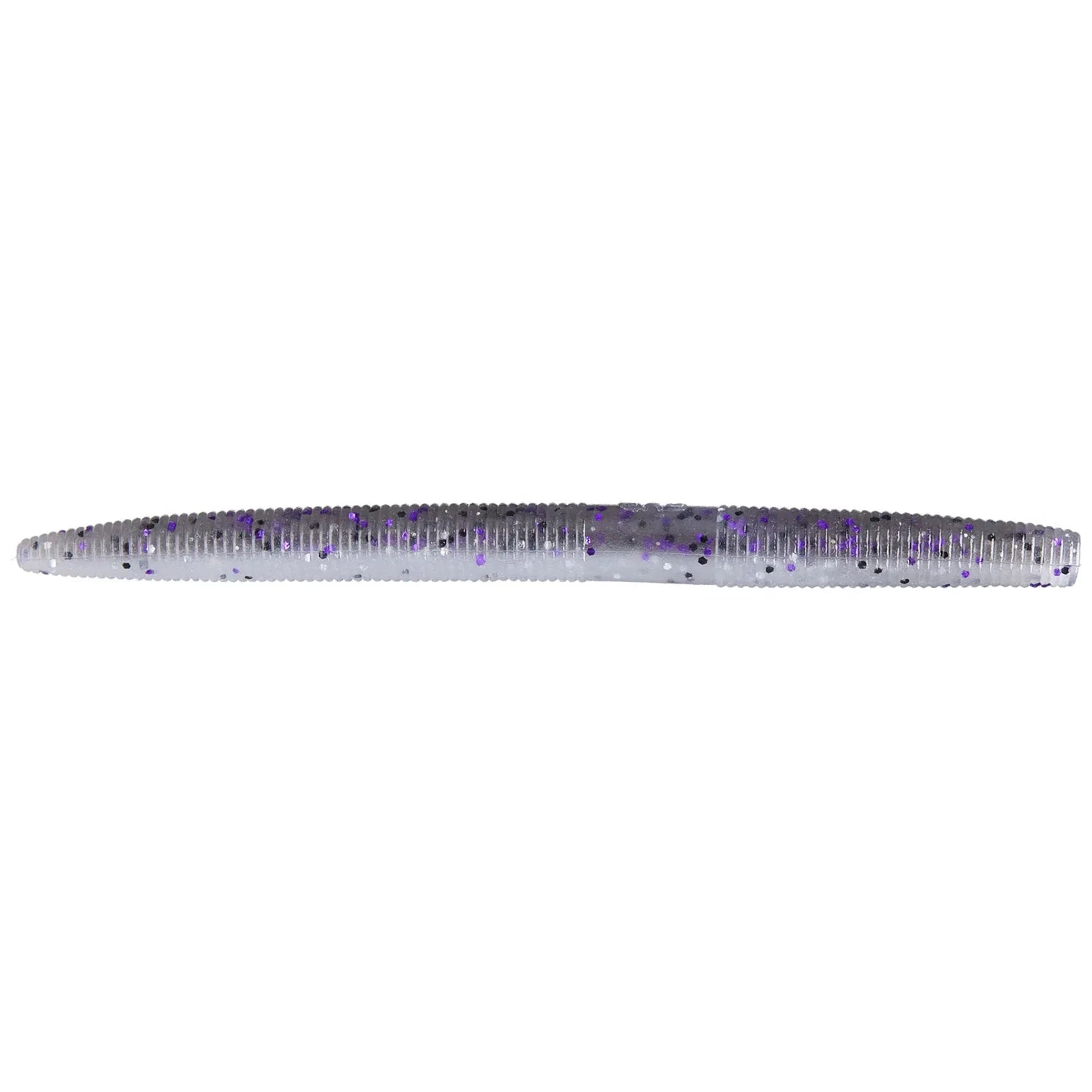 View of Softbaits Yamamoto Senko 5" Smoke W/ Purple & Hologram Flake / Blue Pearl Laminate available at EZOKO Fishing