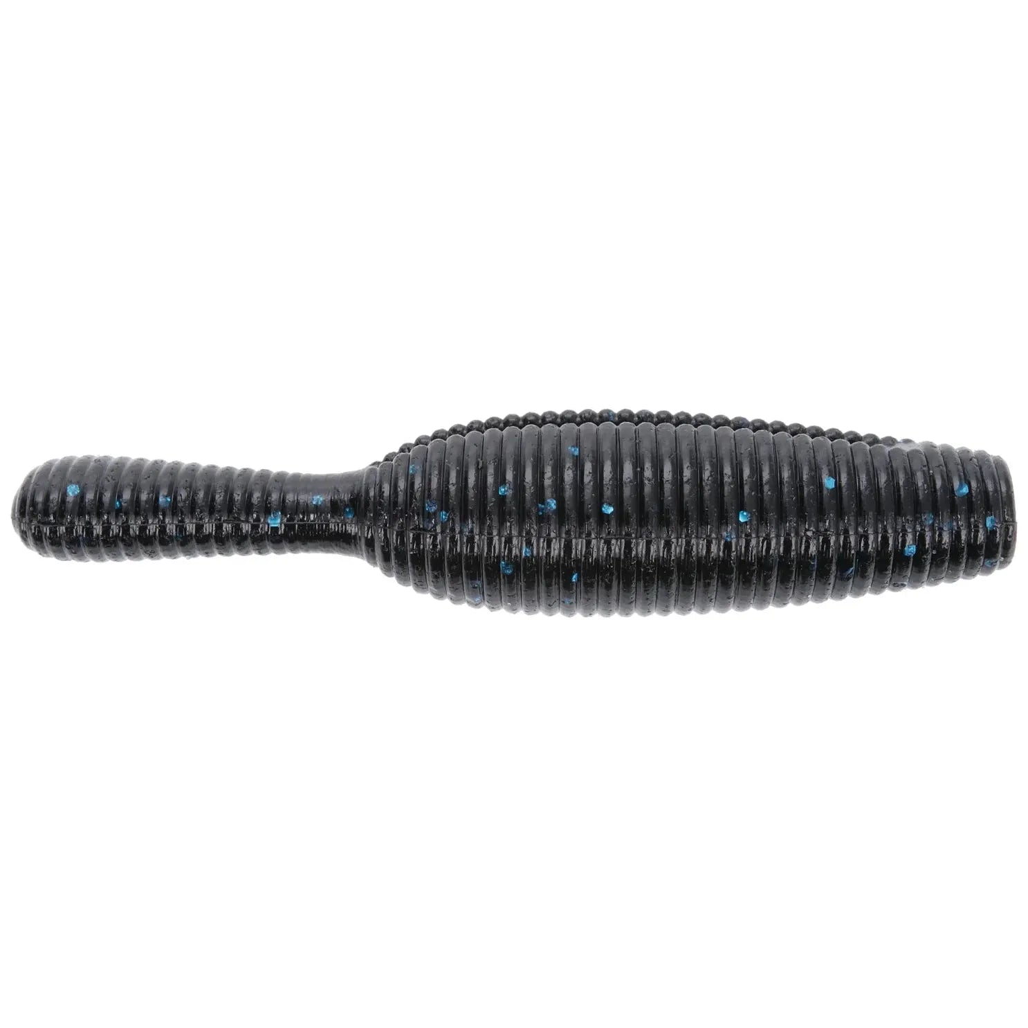 View of Softbaits Yamamoto Yamatanuki 2.5" Black W/ Large Blue Flake available at EZOKO Fishing