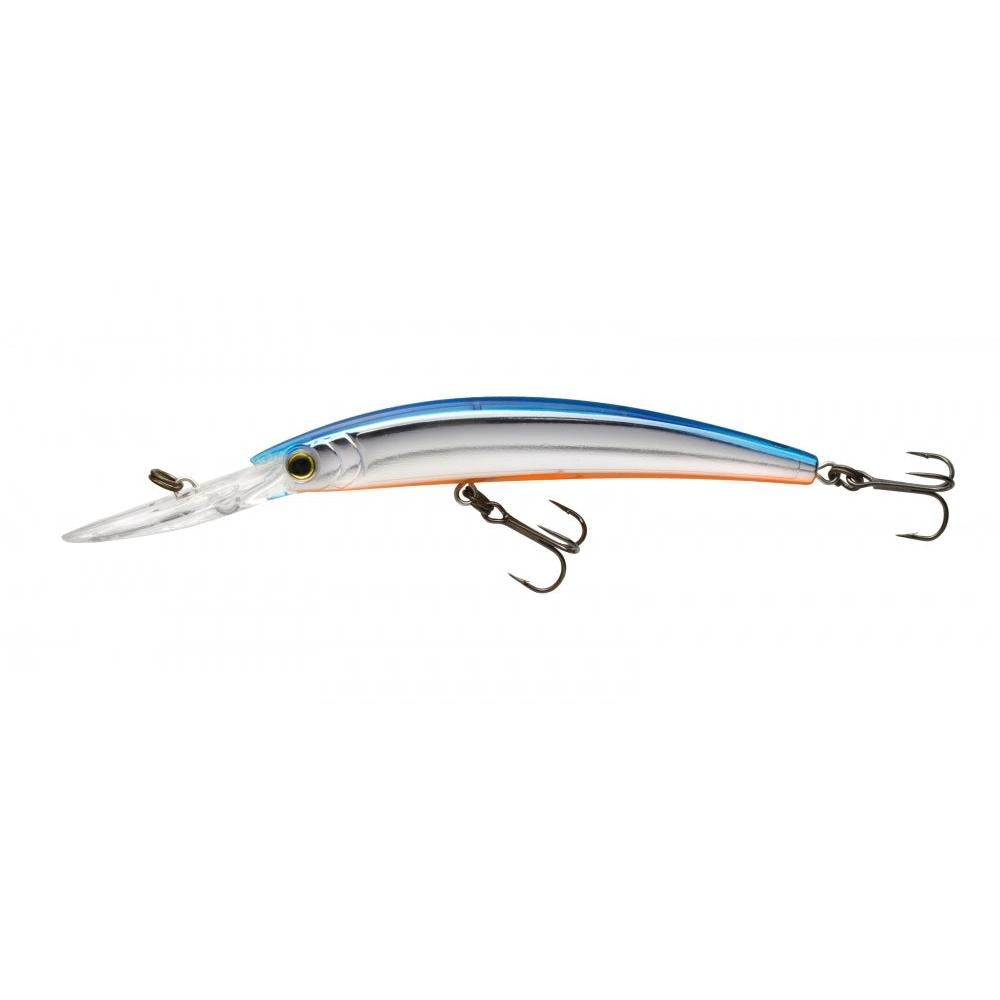 View of Crankbait Yo-Zuri Crystal Minnow Deep Diver Walleye 4 3/8" Blue Chrome available at EZOKO Fishing
