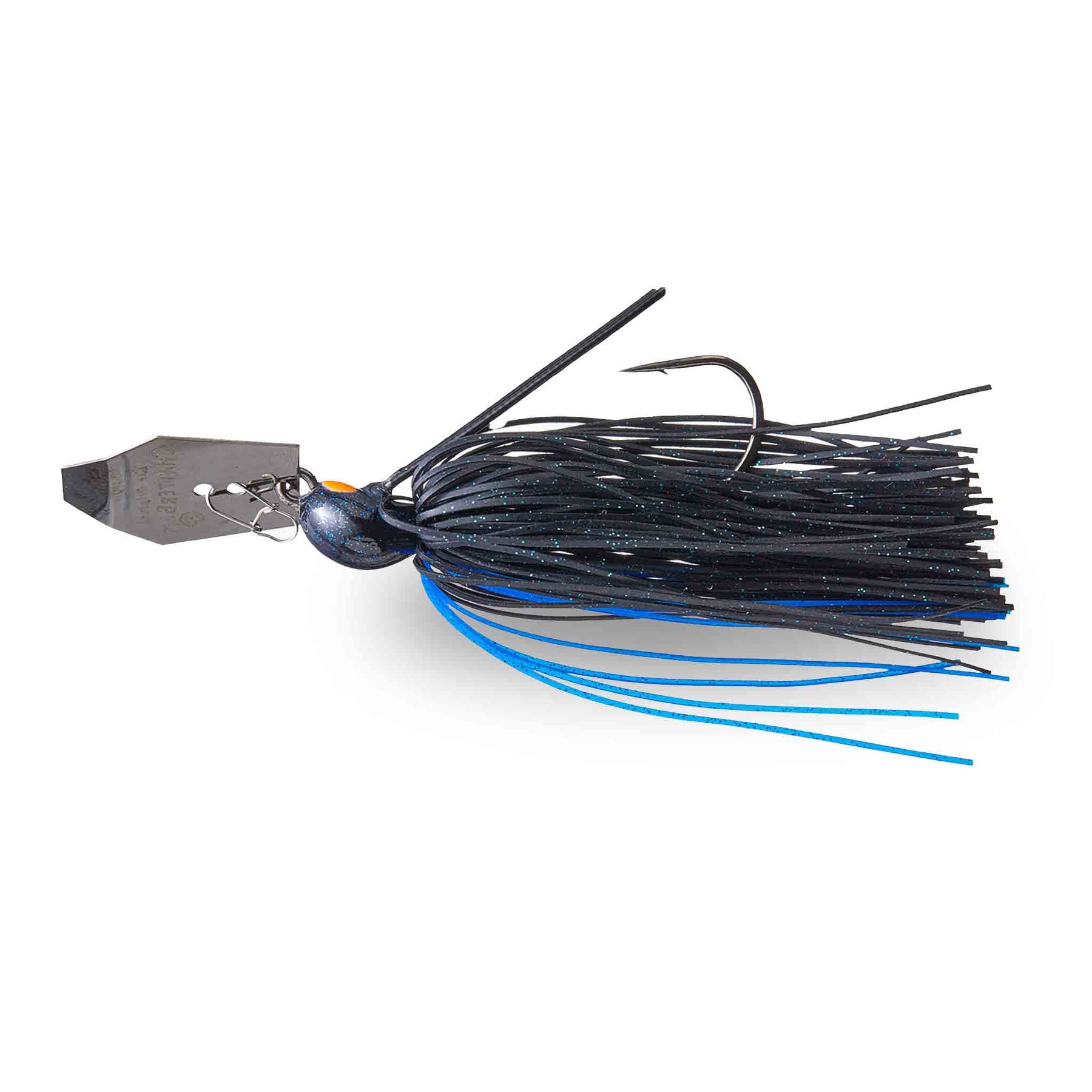 Z-Man Crosseyez Chatterbait (3/4oz) Black / Blue Chatterbaits