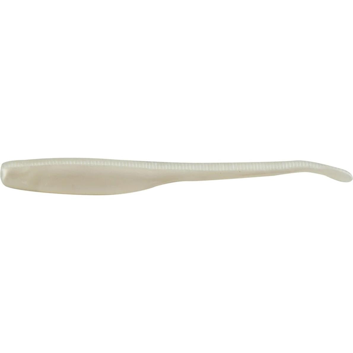View of Z-Man FINESSE SHADZ 4" PEARL available at EZOKO Fishing