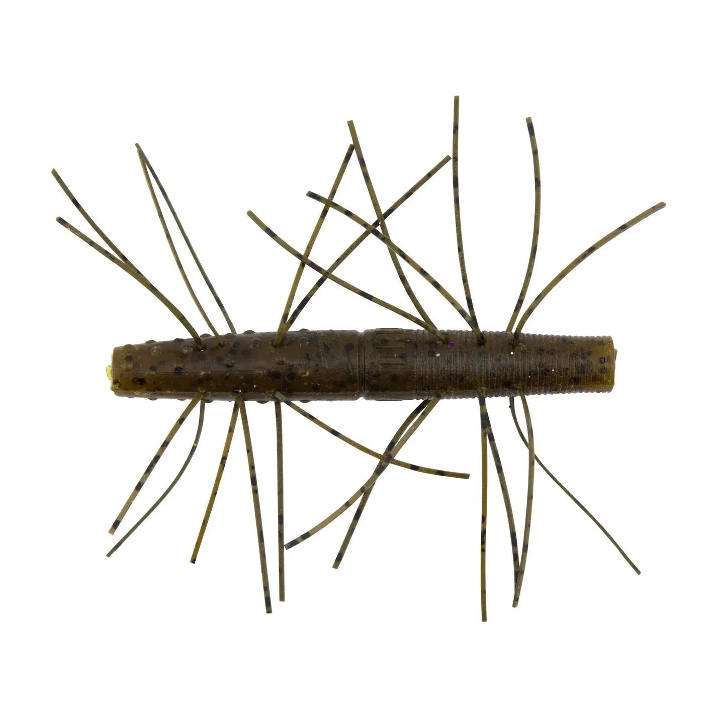 View of Softbaits Z-Man Fuzzy TRD 4pk 2.75" Green Pumpkin available at EZOKO Fishing
