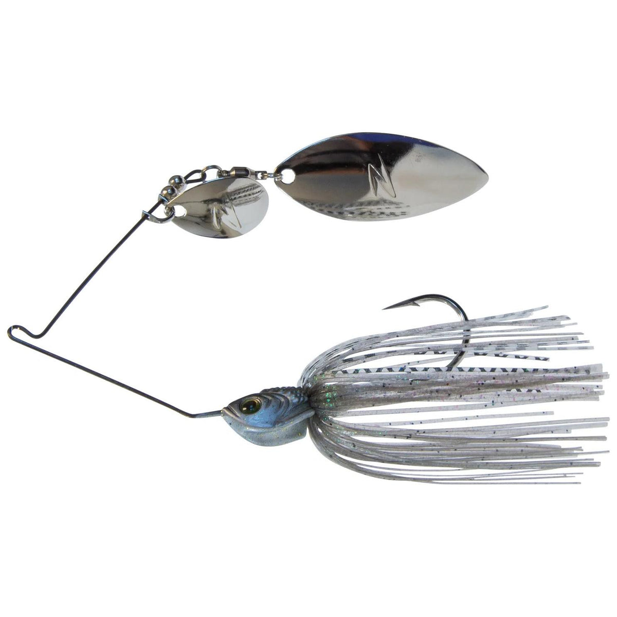 View of Spinnerbaits Z-Man SlingBladeZ Willow Colorado (1/2oz) Spinnerbait Mouserat available at EZOKO Fishing