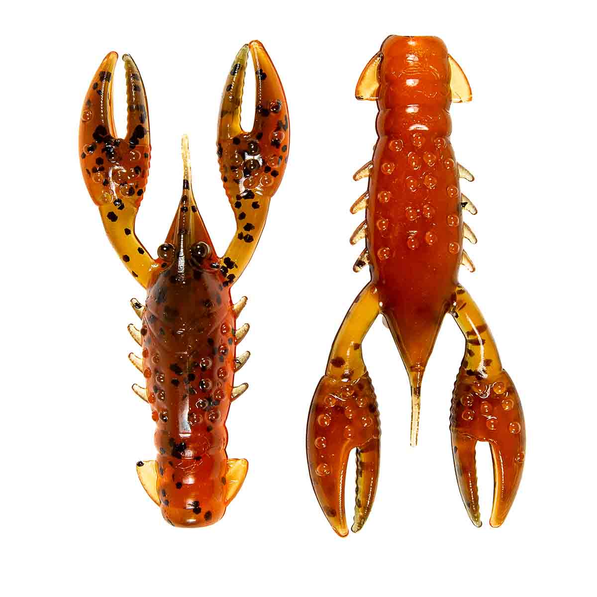 View of Softbaits Z-Man TRD CrawZ 2.5" GREEN PUMPKIN ORANGE available at EZOKO Pike and Musky Shop