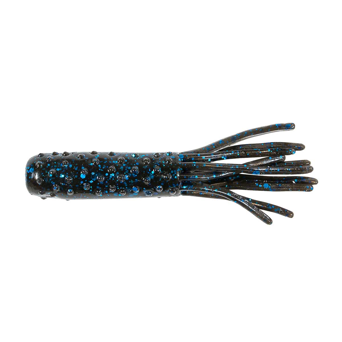 View of Softbaits Z-Man TRD TUBEZ 2.75" BLACK/BLUE available at EZOKO Fishing
