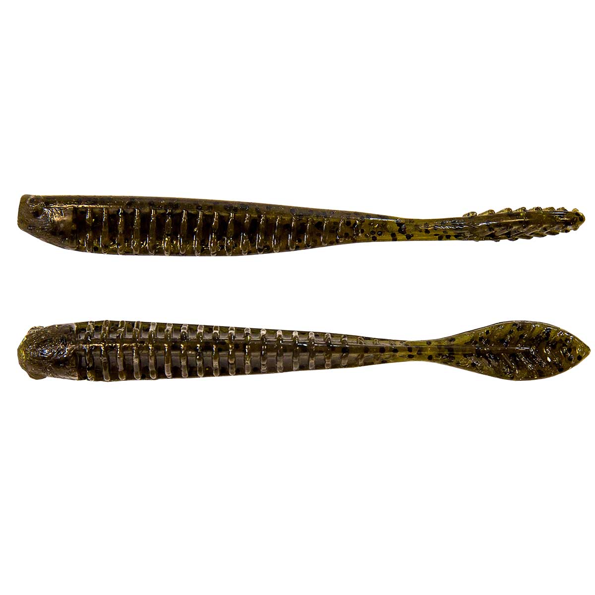 View of Soft Plastic Z-Man Trick Shotz GREEN PUMPKIN 4.2- 5pk available at EZOKO Fishing