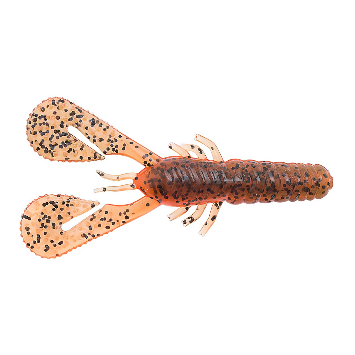 View of Craws Z-Man Turbo Crawz 4" GREEN PUMPKIN/ORANGE available at EZOKO Fishing