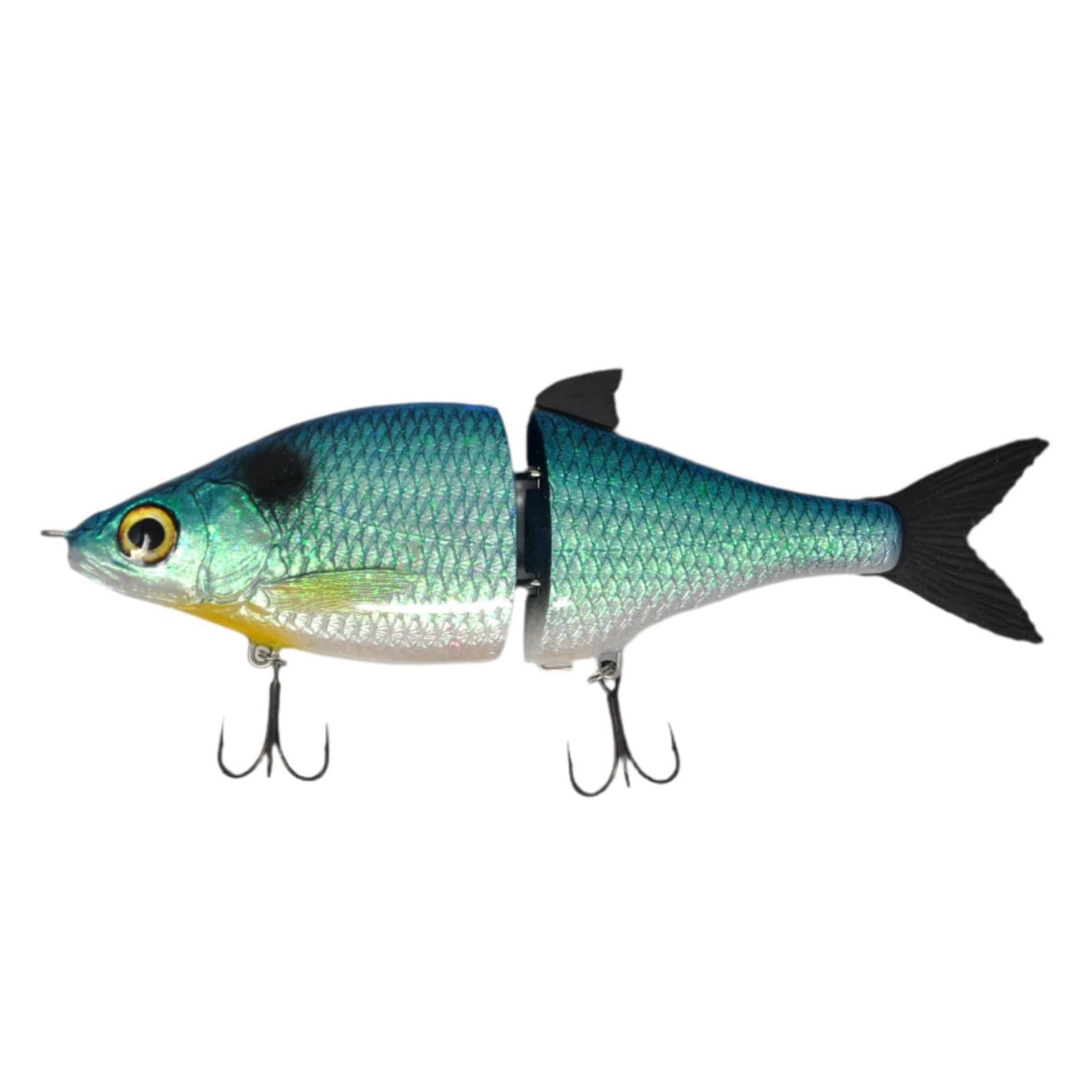 View of Hard Swimbaits Zorba Bait White Fish Swimbait Blueback available at EZOKO Fishing