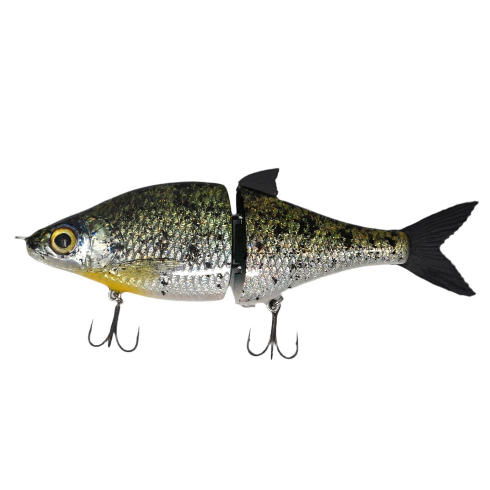 View of Hard Swimbaits Zorba Bait White Fish Swimbait Crappie available at EZOKO Fishing