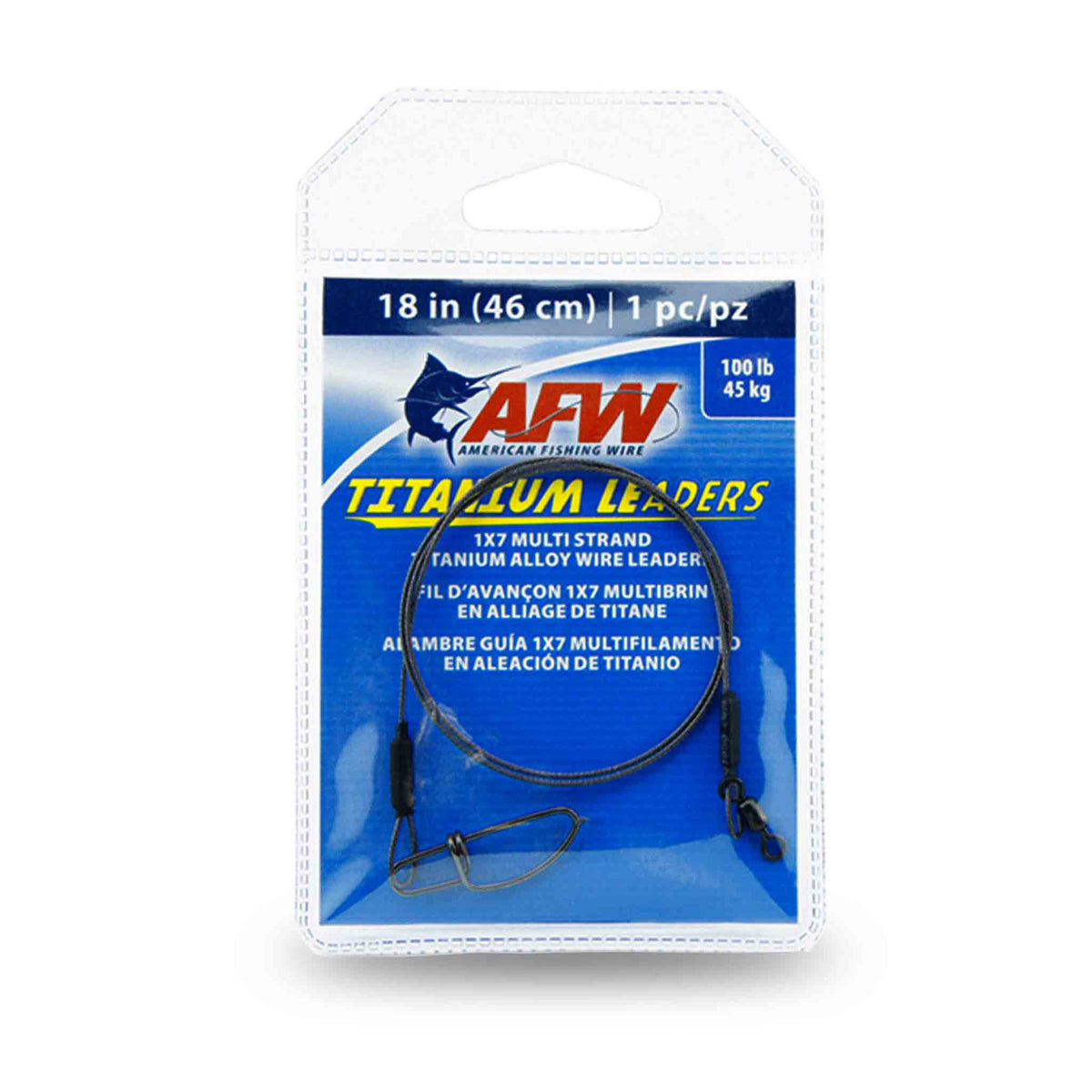 AFW Titanium 1x7 leaders Leaders