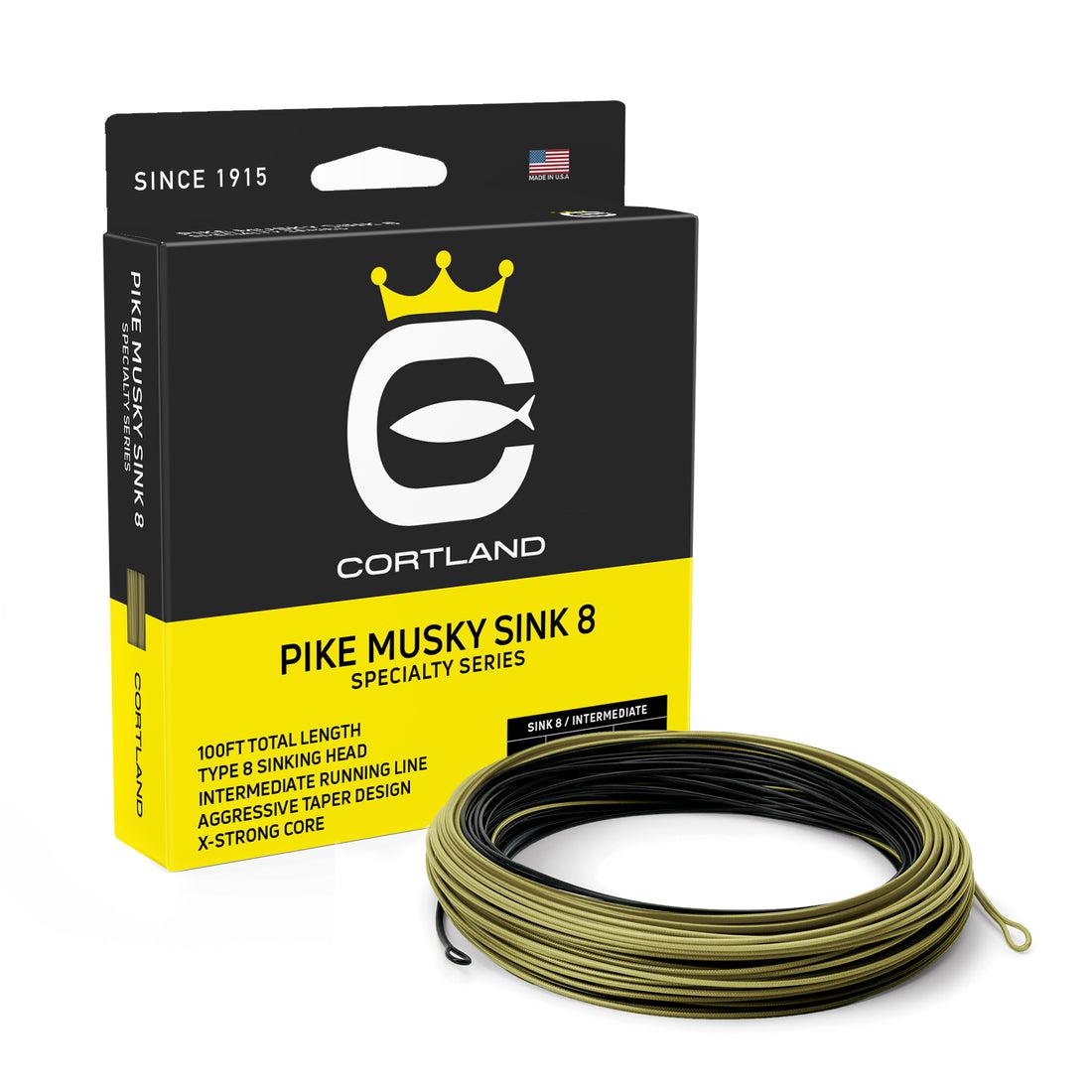 Cortland Pike Musky Sink 8 Fly Lines