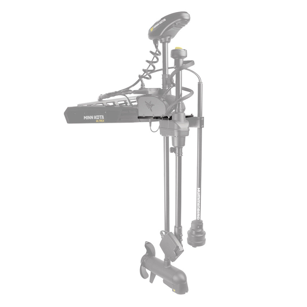 View of electronic_accessories Humminbird MEGA Live TargetLock and MEGA 360 Dual Mount - Ultrex available at EZOKO Pike and Musky Shop