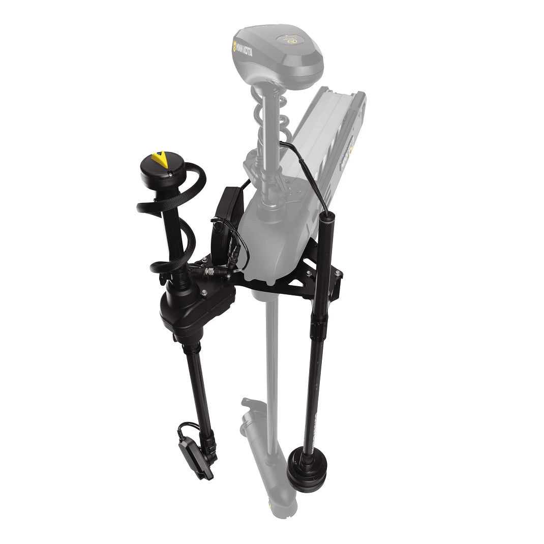 View of electronic_accessories Humminbird MEGA Live TargetLock and MEGA 360 Dual Mount - Ultrex available at EZOKO Pike and Musky Shop