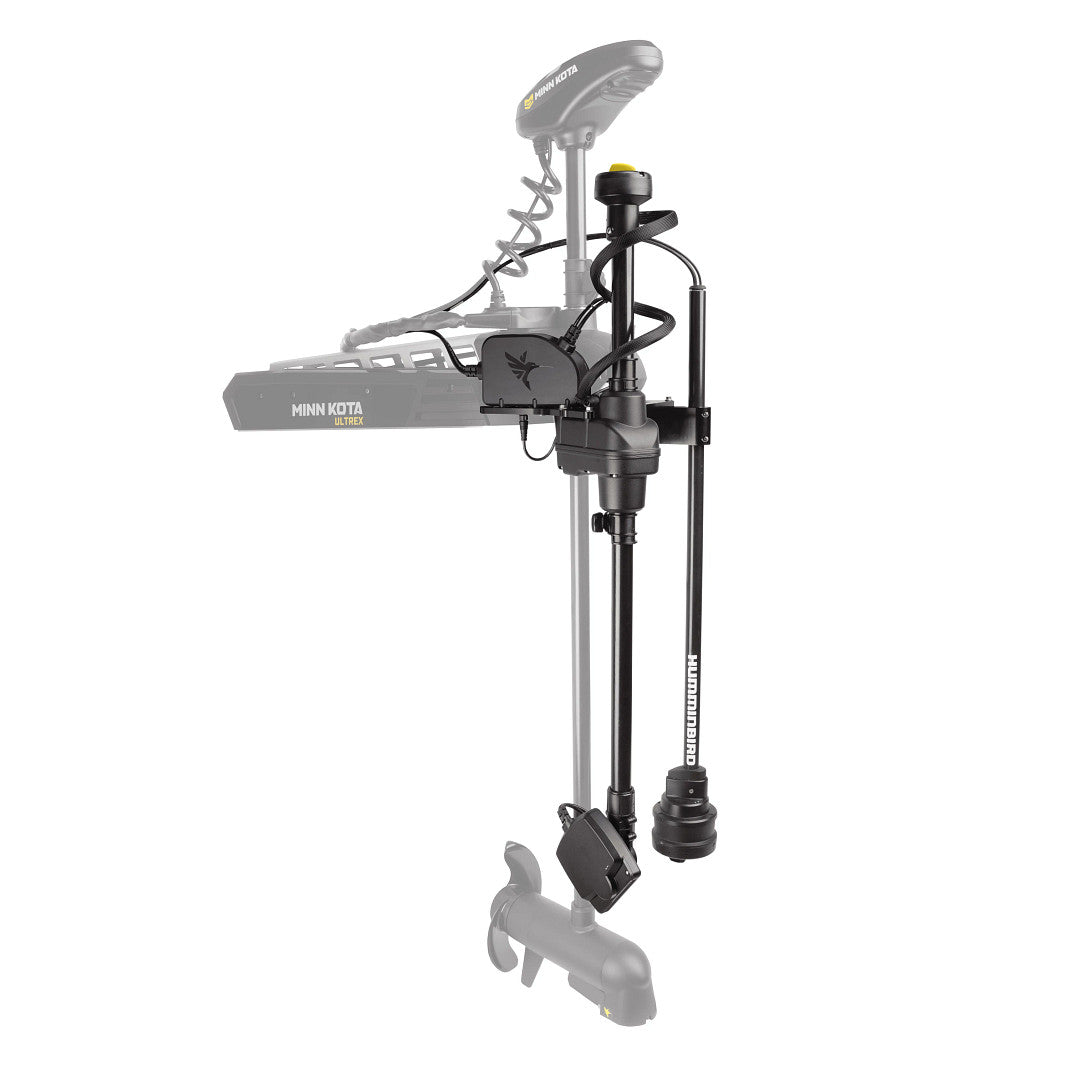 View of electronic_accessories Humminbird MEGA Live TargetLock and MEGA 360 Dual Mount - Ultrex available at EZOKO Pike and Musky Shop