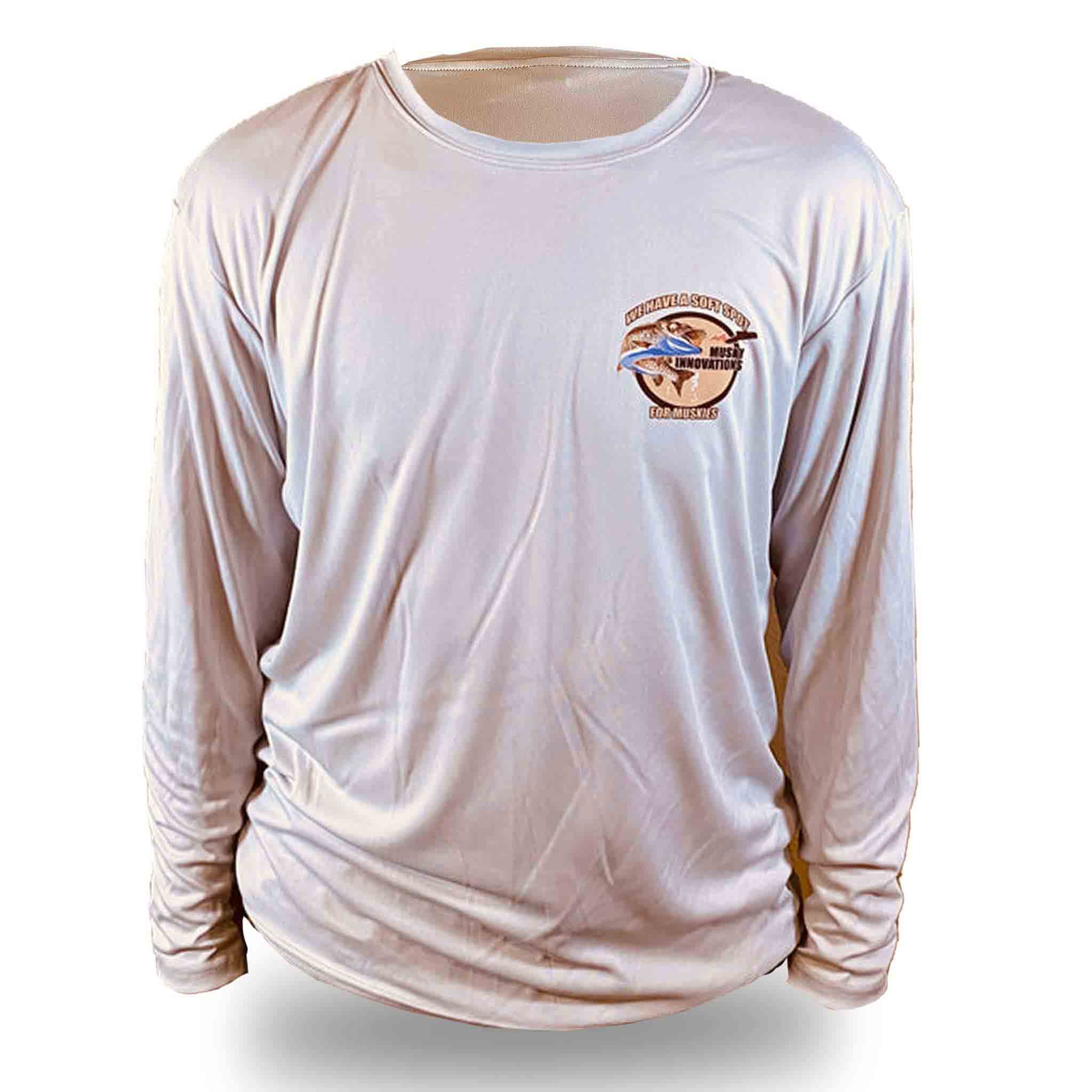 Musky Innovations Long Sleeve Sun Shirt - SOFT SPOT LOGOS Long Sleeves