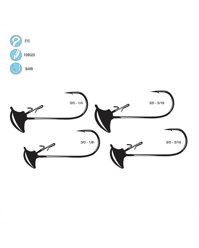 Gamakatsu Stand Up Alien Jig Head