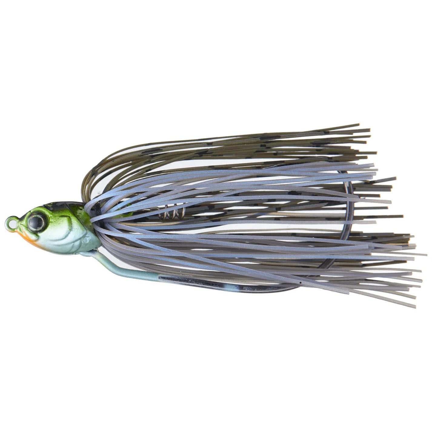 View of Swim Jig 6th Sense Axle Swinging Swim Jig 3/8oz - #6/0 Bluegill Magic available at EZOKO Fishing
