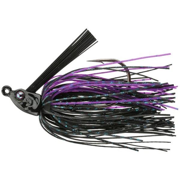 View of Swim Jig 6th Sense Divine Swim Jig 3/8oz Black Light available at EZOKO Fishing